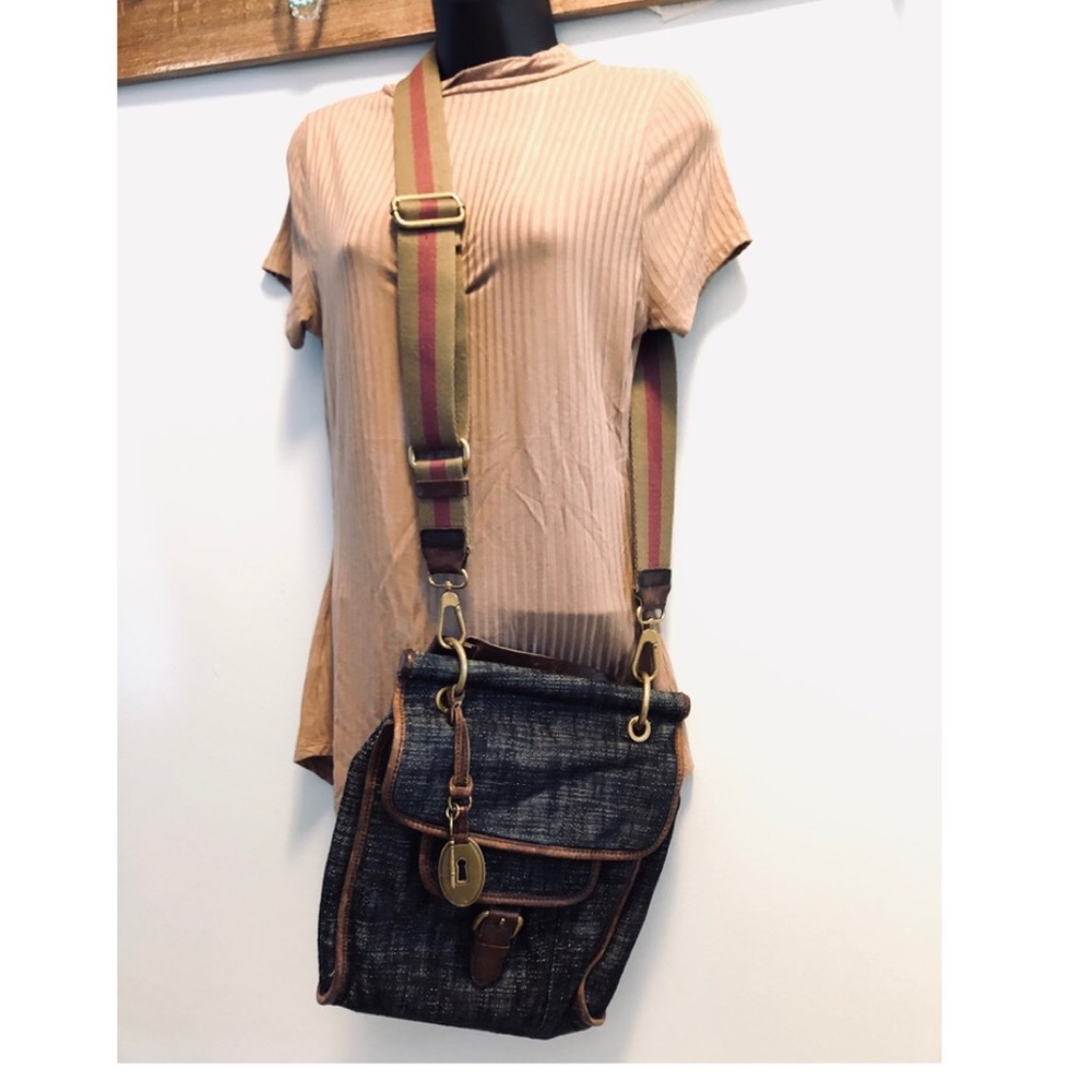 FOSSIL long live vintage 1954 crossbody purse